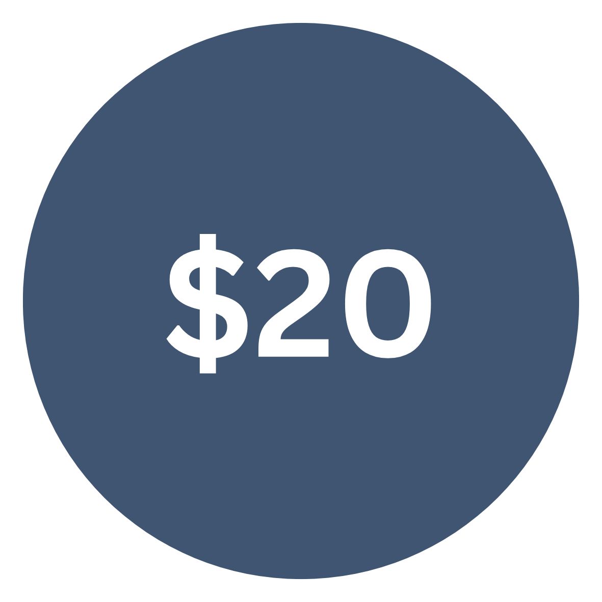 $20