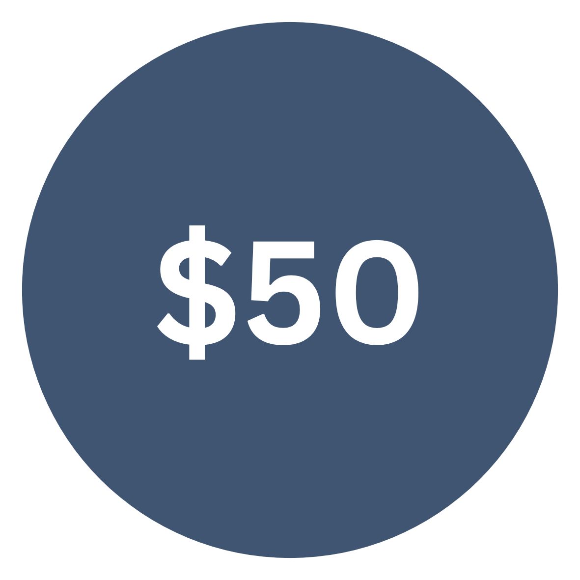 $50